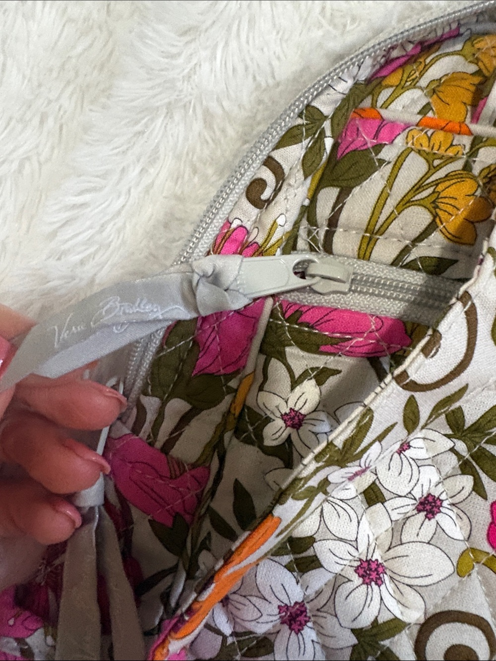 VERA BRADLEY MINI BACKPACK TEA GARDEN ( retired) - Picture 8 of 8